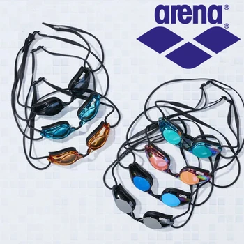 Очила за плуване Arena с цветен покритие, мъжки и женски, с защита от замъгляване с висока разделителна способност, професионално водонепроницаемое оборудване за гмуркане ANA