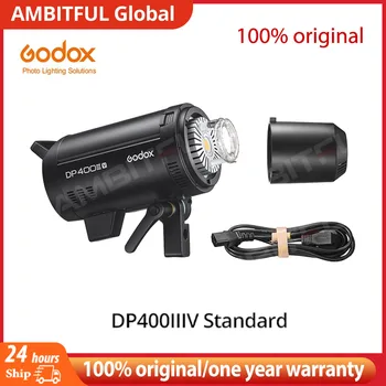 Godox DP400IIIV DP400III-V 400 W Вградена Безжична X-система 2.4 G Студийная Стробоскопическая светкавица за Снимки