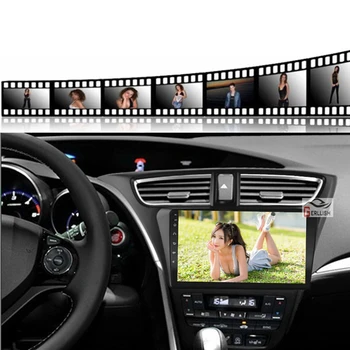 Автомобилна Стерео Радио GPS Навигация За HONDA Civic Хетчбек 2013 Android Carplay Главното Устройство Авторадио Мултимедия не 2din DVD