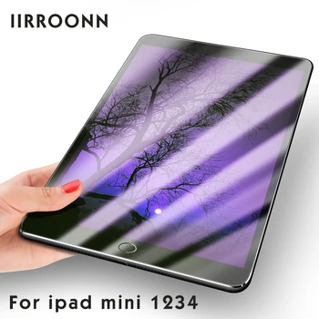 IIRROONN Анти-Синя Светлина Закалено Стъкло За Apple iPad mini 1 2 Протектор на Екрана За ipad mini 4 3 Защитно Фолио За таблет Guard