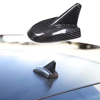 Стил Въглеродни Влакна Автомобилна Антена във Формата На Перка на Акула, Декоративна Лента, Стикер, Външни аксесоари За Maserati Ghibli 2014-2019