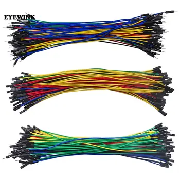 100шт 20 см мъжки женски 24AWG меден свързващ кабел, кабел Dupont, гъвкави hdmi конектор без запояване за макетной такса САМ Arduino
