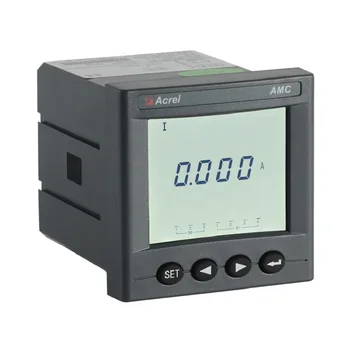 Acrel 75 mv или 4-20 ma датчик на Хол входна панел измерване на постоянен ток, амперметър за кабинет за разпределение на властта AMC72-DI