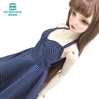 Облекло за кукли BJD, модерно рокля с голяма пола, обувки на 58-60 см, 1/3 BJD DD SD DDL, аксесоари за кукли, с отточна тръба на шарнирна