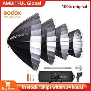 Комплект Godox P68 P88 P128 P158 Parabolic 68 88 128 158 Ture Parabolic Softbox Система За Фокусиране На Светлината Комплект Софтбоксов