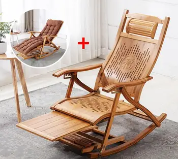 Съвременно складное бамбуковое стол-люлка, шезлонг За възрастни, дизайн на дървени подови настилки, Стол за медитация, Мебели за всекидневна