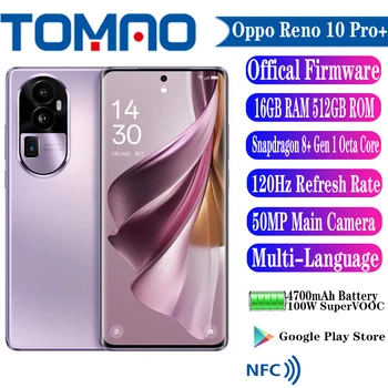 Официален Нов Мобилен телефон OPPo Reno 10 Pro + 5G 6,74 
