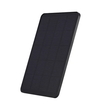 Комплект слънчеви панели Mirco USB TYPE C мощност от 10 W 5 В Водоустойчива слънчеви панели, непрекъснато заряжающиеся за Eufy Reolink Blink