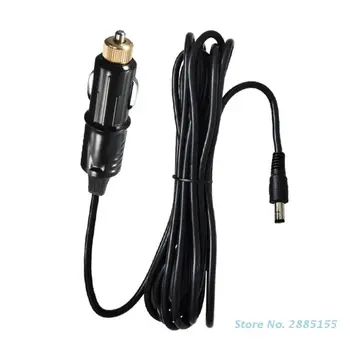 Зарядно за кола dc автоматичен кабел за захранване 12 v щекер запалката на автомобил за постоянен ток, 5.5 mm x 2,0 мм, захранващ кабел за автомобил на видеорегистратора