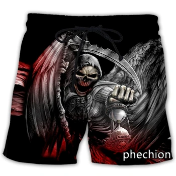 phechion Нови мъжки/дамски ежедневни панталони с 3D принтом 
