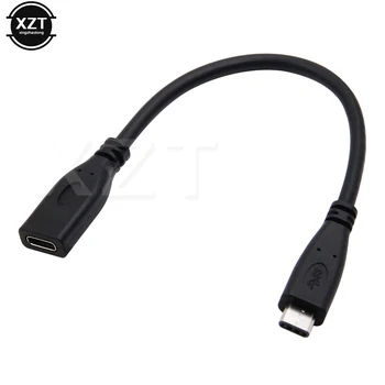 Удължител за USB Type C USB 3.1 USB-C за мъже и жени, удължител за кабели, жак за свързване на кабел, зарядно устройство, топла разпродажба, най-новият