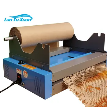 Електрическа Автоматична Машина за производство на буфер, пълнител, Опаковъчната възглавници, опаковъчната машина за клетъчни опаковки от крафт-хартия