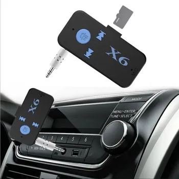 Мини безжичен адаптер, вградени в автомобила предаватели, безжичен радио, комплект за кола, Bluetooth съвместим адаптер, приемник, автоматичен говорител A