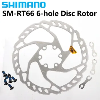 Shimano Deore SLX SM RT66 6-Болтовый Дисков Спирачен Ротор 160 мм 180 мм, 203 мм 6-Болтовые Ротори на дисковата спирачка на МТВ Велосипед