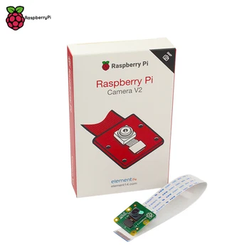 Официален модул Raspberry Pi Camera V2 със направим чувствителни към светлината чипове за Sony IMX219 Пиксела, 8MP 1080P Видео Оригиналната камера RPI 3