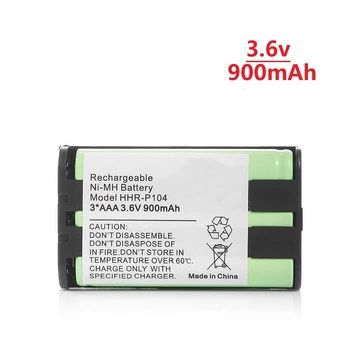 3,6 На 900 mah Батерия за домашен телефон Panasonic HHR-P104 HHR-P104A/1B HHRP104 Вид на 29 3 * AAA NiMH 3,6 В Акумулаторна Батерия