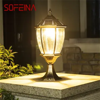 Уличен слънчев, с монтиран на стената лампа SOFEINA LED Водоустойчива IP65, стълб, осветителни тела за дома, Градината, двора