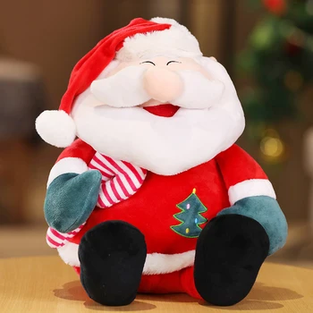 25/35/52 см Сладък Дядо плюшени играчки, сладки кукли на Дядо Коледа подаръци за моделиране на Дядо Плюшени пълни с светиите играчки за момчета и момичета