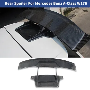Авто Спойлер W176 От Въглеродни Влакна, Заден Спойлер, Калници на Покрива за Mercedes-benz A-class W176, Бодикит колата 2013-2018