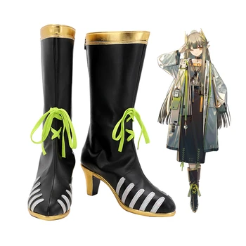 Arknights Muelsyse Детска обувки за cosplay, обувки, аксесоари за костюми за Хелоуин, ушити по поръчка
