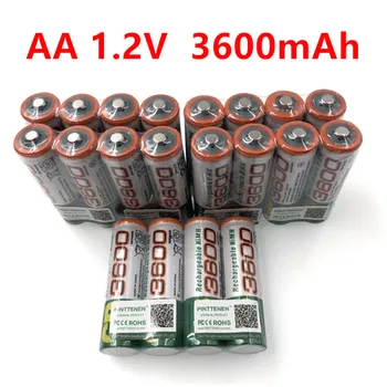 Акумулаторна батерия тип АА Pilas Recargables AA 3600 mah 1,2 В Ni-mh Батерия тип АА Само комплект батерии 1 Cn (origin)