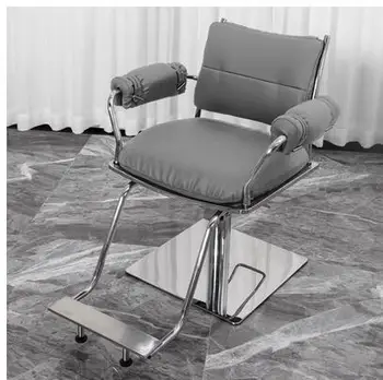 Коса стол за коса на фризьорски салон специален стол за подстригване, асансьор, обърнато столче за химическата и боядисване на вълна, стол за коса, табуретка