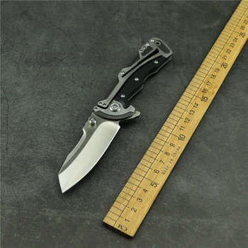 Нов 5190 механичен сгъваем нож за нощуване на открито, преносим, джобен ловен нож, функция EDC, инструмент за лов, нож