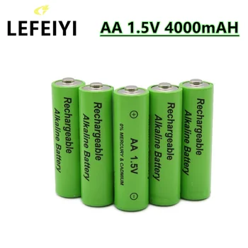 1,5 Акумулаторна литиева батерия AA1.5V 4000 mah, Разменени led Фенерче, Камера, Клавиатура и Мишка, Бързо Зареждане