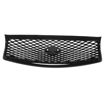 Окото предна броня блясък-черна предна горна окото Здрава за модификация на автомобил Infiniti Q50 20
