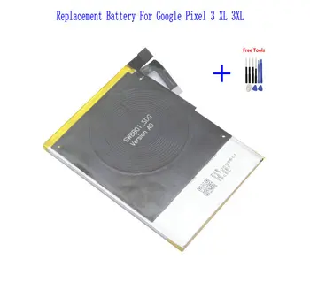 1x3430 ма/13.20 Wh G013C-B/Go13C-B Взаимозаменяеми батерия, NFC за телефон HTC Google Pixel 3 XL 3XL Батерии + Комплекти от Инструменти за ремонт