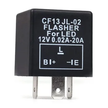 За 3-за контакти електронно реле CF-13 с led мигач 12 за определяне поворотника