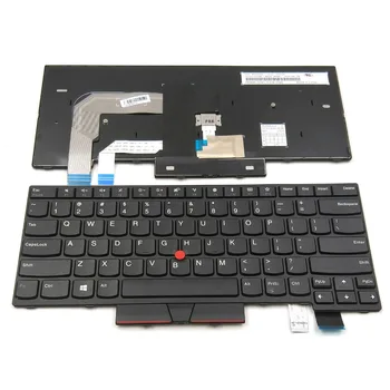 Нова американска за лаптоп Lenovo ThinkPad серия T470, клавиатура US 01AX446 SN20L72767