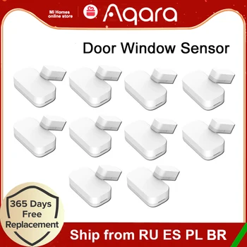 Aqara Рамката на Прозорец, Сензор за Zigbee Безжична Връзка Умен Мини вратата Сензор С приложение Xiaomi Mi Home Homekit Mijia Хъб MCCGQ11LM