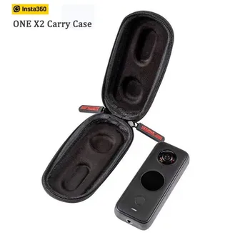Висококачествен калъф за носене от EVA 2021 г., мини чанта за съхранение на аксесоари спортна екшън камера Insta360 One X 2