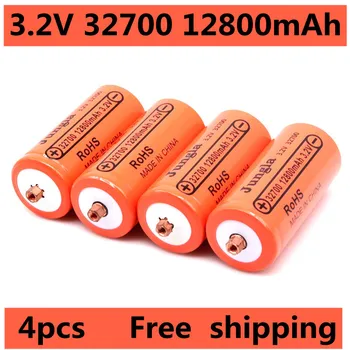 4ШТ 100% Оригинална акумулаторна батерия 32700 12800 ма 3.2 В lifepo4 Професионална литиево-желязо-фосфатная акумулаторна батерия с винт