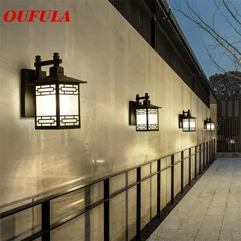 Външните стенни лампи на дени Водоустойчива лампа-сутиени Съвременен творчески Балкон, Вътрешен двор, Коридор, Вила Двустепенна хотел