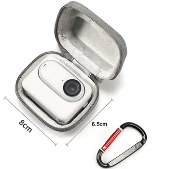 Чанта за съхранение на електронни устройства, защитни калъфи за носене Insta360 Go3, противоударные чанта за съхранение с мека подплата