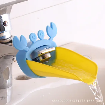 Детски удължител кран, мивка, течаща Вана, Играчка за измиване на Ръцете в Банята