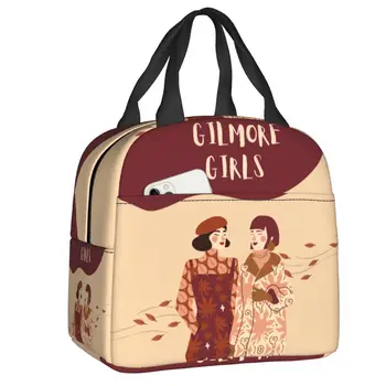 Чанта за обяд за момичета Gilmore, топло охладител, термоизолированный обяд-бокс за жени, детски Работни училищни чанти за пикник