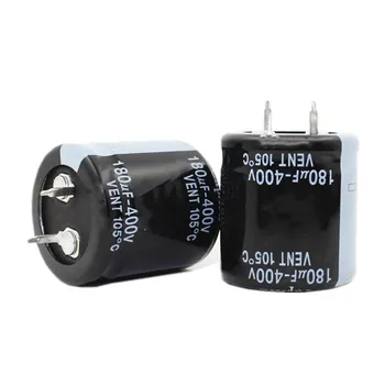 алуминиеви електролитни кондензатори 10шт 180 UF 400 В 400V180 ICF 25*30 мм