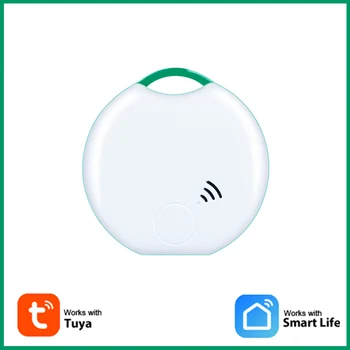 Sasha Smart Tag Bluetooth-съвместими тракер Smart Life APP аларма Наблюдение дамски чанти, Багаж, Търсене на домашни любимци, мини-локатор теми