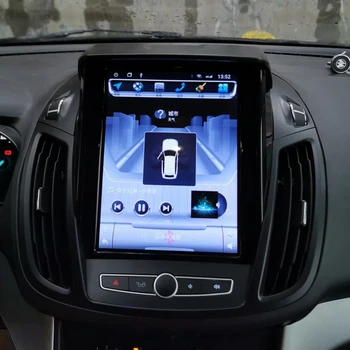 Tesla Screen Стерео С Екран За Ford C-max 2012 За Ford Kuga За Ford Escape Android 13 GPS Навигация Автомобилното Радио Мултимедия