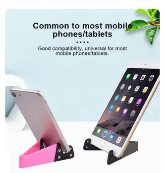 Универсална Скоба за мобилен телефон Сгъваеми притежателя на таблета iPad Pro Air Стойка за таблет за мобилен телефон iPhone Xiaomi Phone на Huawei