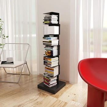 Невидимата творческа триизмерна детска ъглова лавица за книги, подови полк за всекидневна, домашна библиотека, Инсталиране-безплатно