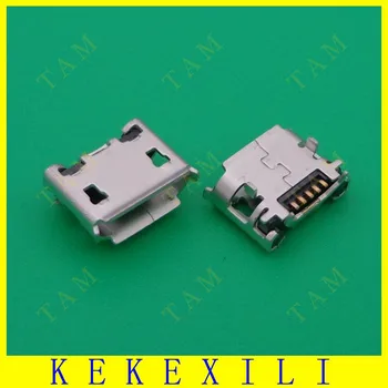 Безплатна доставка, 100 бр./лот Btype Micro USB гнездовой конектор 5,6x4,85 външен рог 4 фута дълбочина на потапяне 5 ПЕНСА