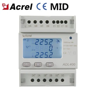 Acrel ин електромера ADL400 на DIN-шина с интернет чрез Wi-Fi с CE сертификат