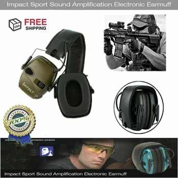 Слушалки за стрелба с увеличаване на шума, звукова защитни слушалки, ловни слушалки, тактически слухов апарат за отдих