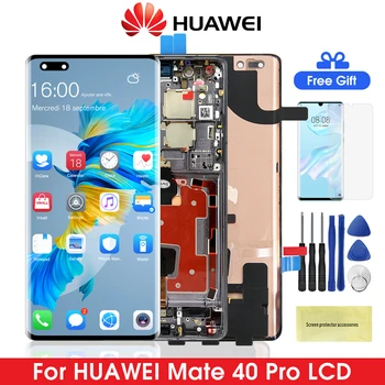 Дисплей за Huawei Капитан 40 Pro LCD дисплей с тъчскрийн, резервни части за Huawei Mate40 Pro LCD дисплей