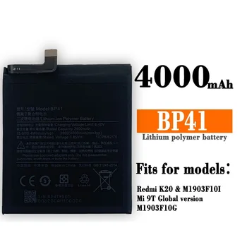 Преносимото Батерия BP41 За Xiaomi Redmi K20 Mi 9T Mi9T Премиум-клас, Акумулаторна Батерия 3900 mah + Безплатни Инструменти