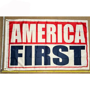 Флаг на Доналд Тръмп Безплатна ДОСТАВКА Америка Първа ще Спаси Америка Знак Desantis USA 3x5'yhx0128